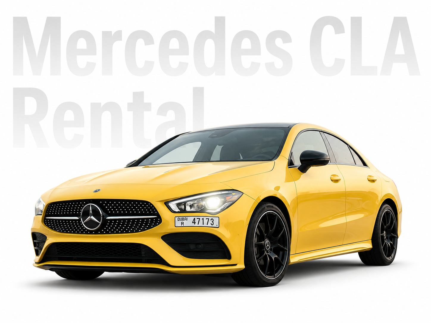 Mercedes-Benz CLA Rental