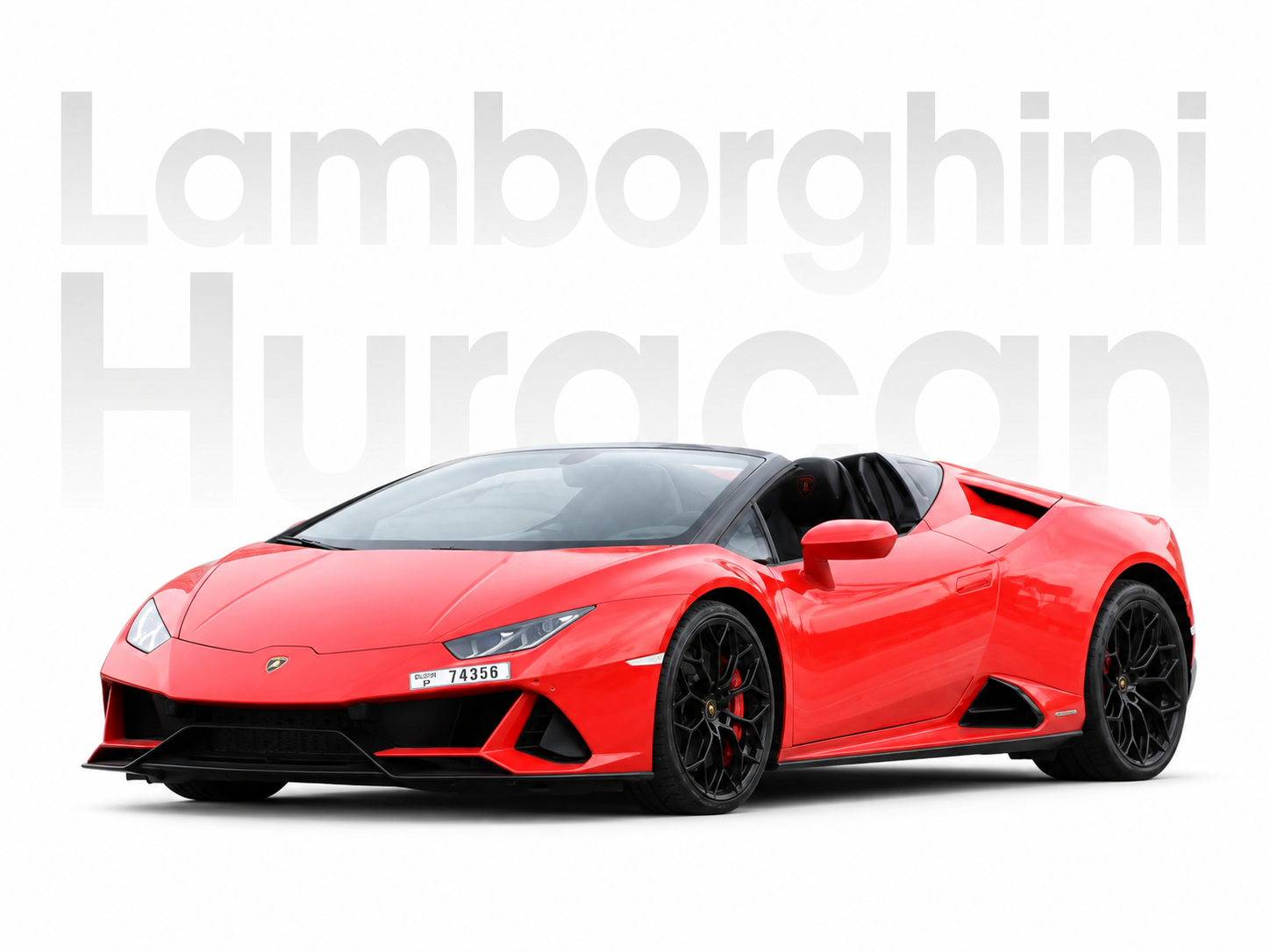 Lamborghini huracan spyder/لامبورغيني هوراكان